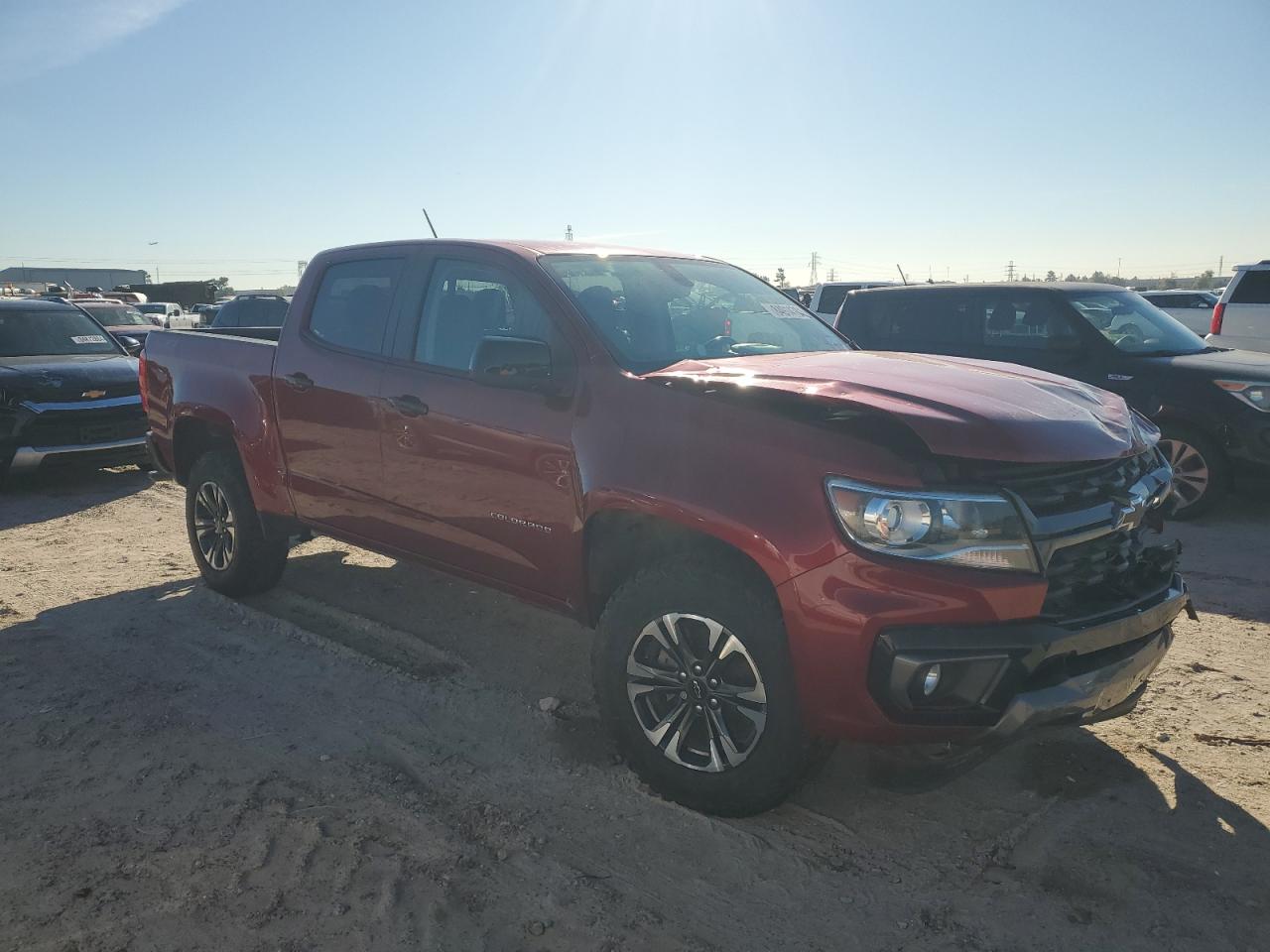 VIN 1GCGSDEN8M1222192 2021 CHEVROLET COLORADO no.4