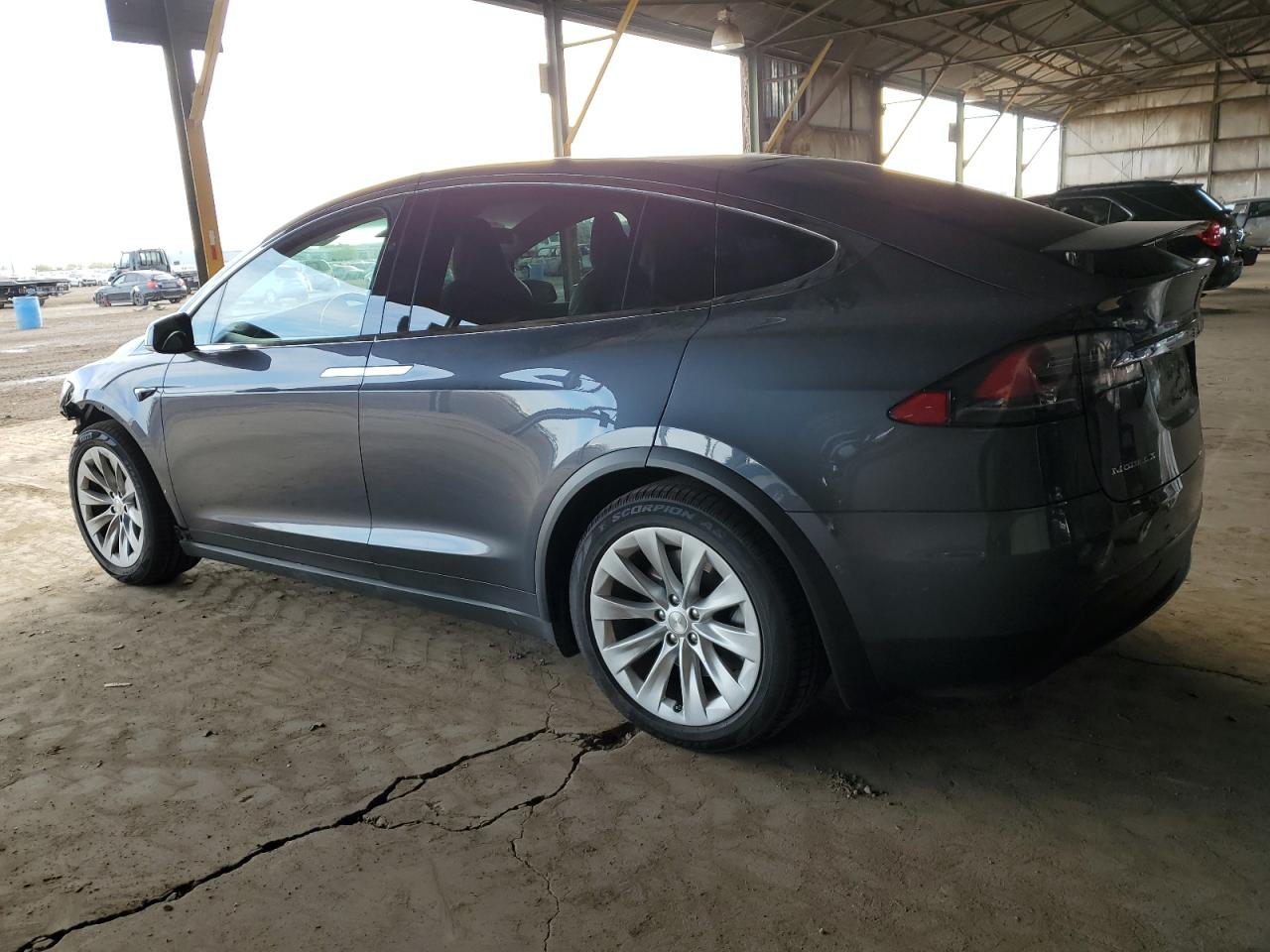 VIN 5YJXCDE28HF067014 2017 TESLA MODEL X no.2