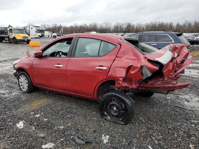  NISSAN VERSA 2015 Czerwony