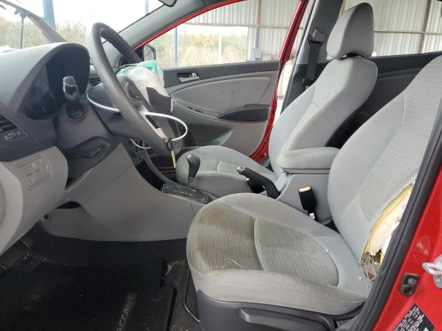  HYUNDAI ACCENT 2015 Red