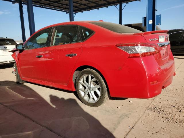  NISSAN SENTRA 2015 Czerwony