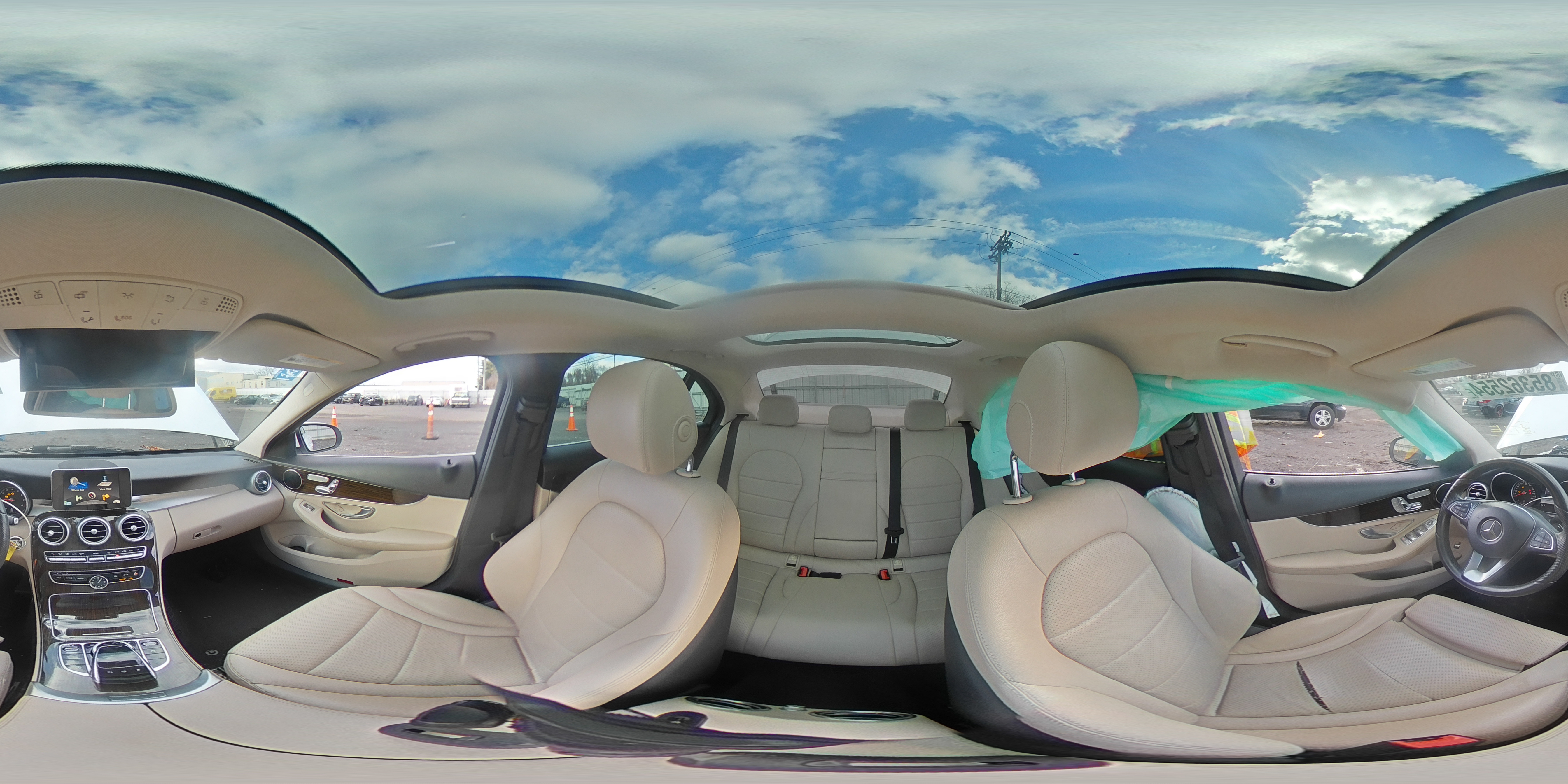 2016 Mercedes-Benz C 300 4Matic VIN: WDDWF4KB9GR169704 Lot: 85362554