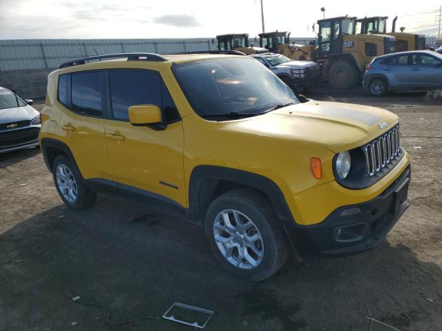  JEEP RENEGADE 2016 Желтый