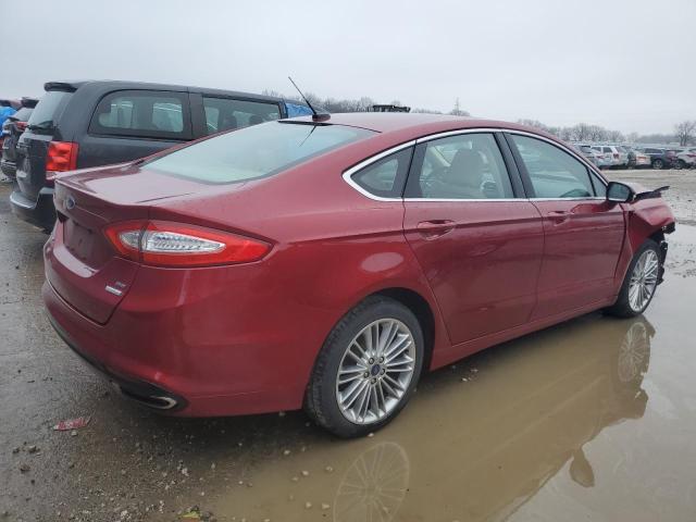 Sedans FORD FUSION 2016 Czerwony