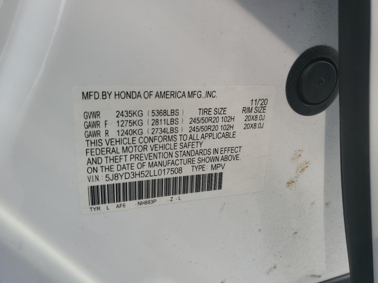 2020 Acura MDX - Image 15