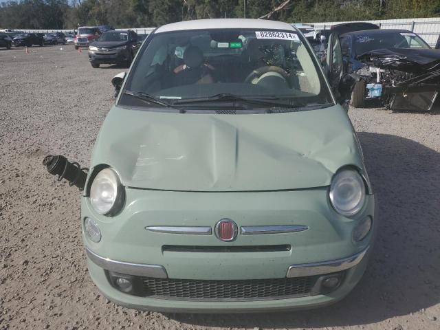  FIAT 500 2015 Зеленый