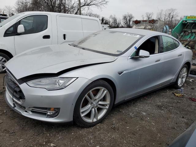 Хэтчбеки TESLA MODEL S 2014 Серебристый