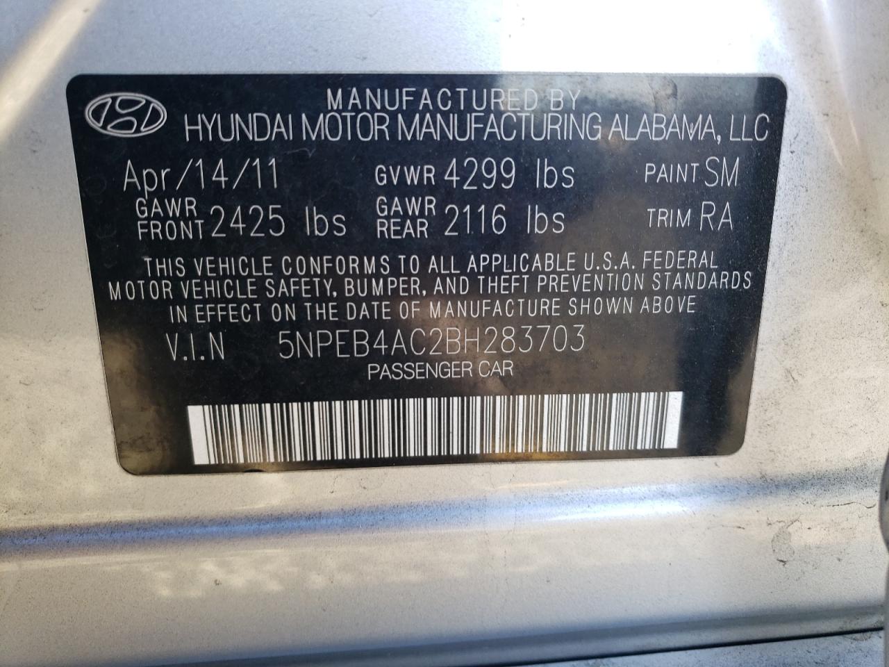 2011 Hyundai Sonata - Image 12