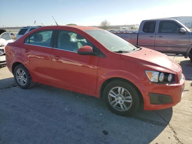  CHEVROLET SONIC 2012 Червоний