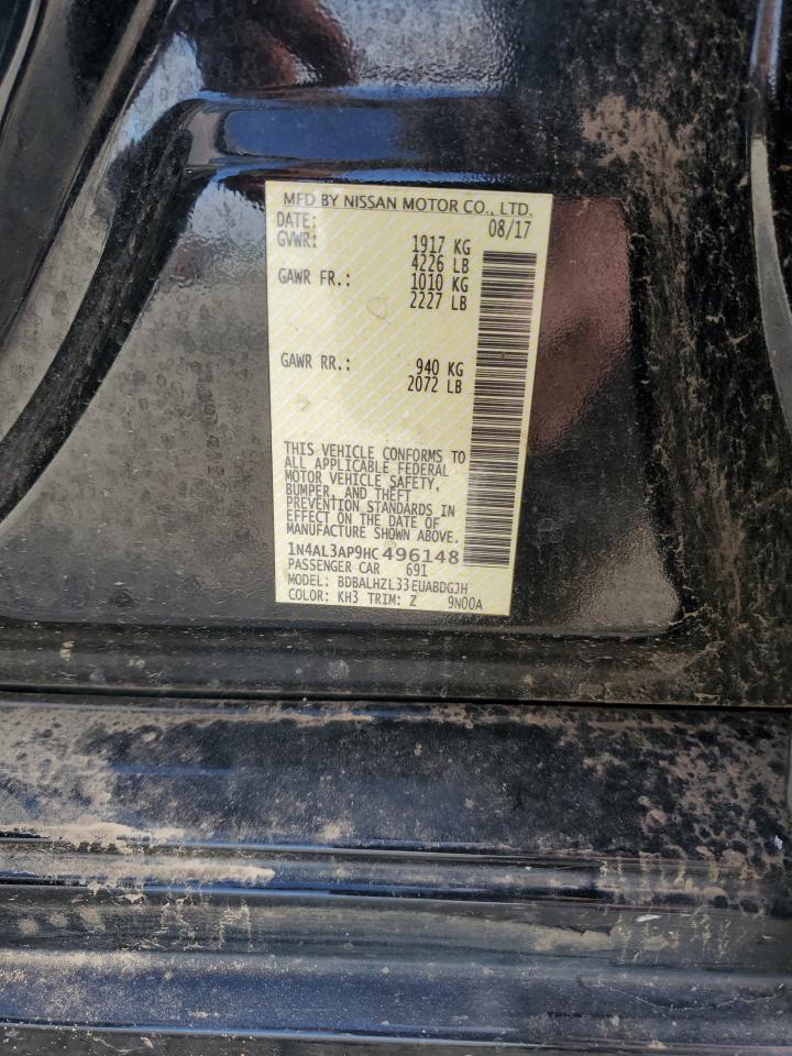 1N4AL3AP9HC496148 NISSAN ALTIMA 2017