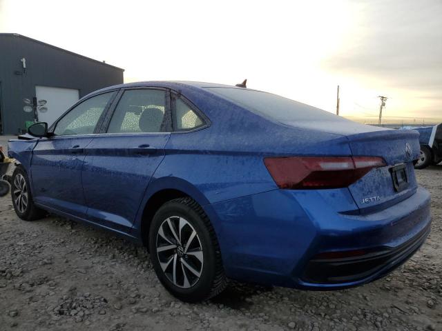  VOLKSWAGEN JETTA 2022 Blue