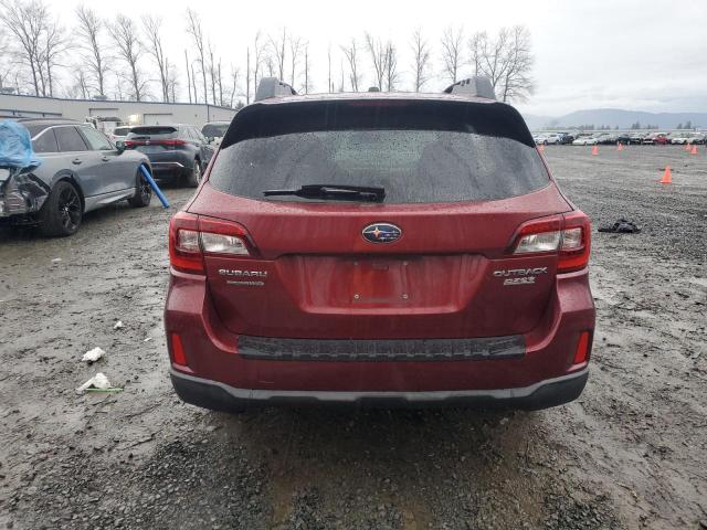  SUBARU OUTBACK 2015 Burgundy