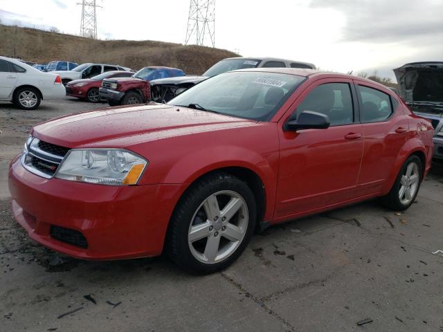  DODGE AVENGER 2013 Червоний