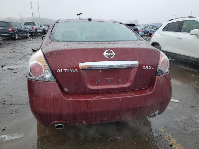  NISSAN ALTIMA 2012 Червоний