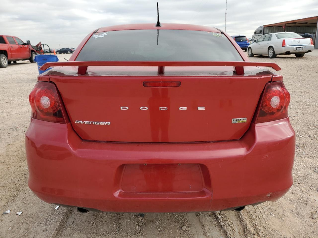 VIN 1C3CDZCG7DN666638 2013 DODGE AVENGER no.6