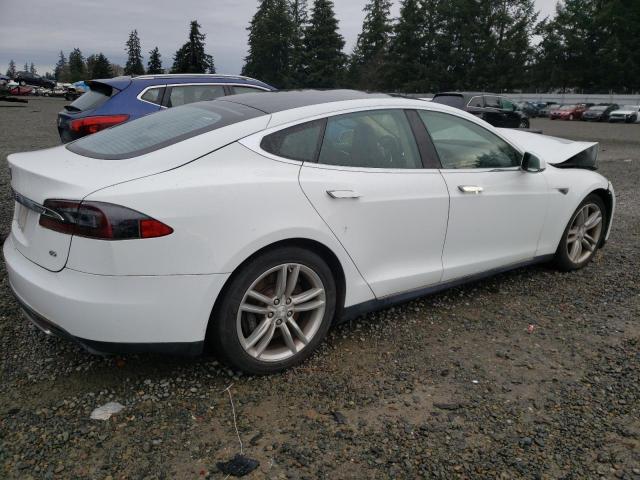  TESLA MODEL S 2013 Білий