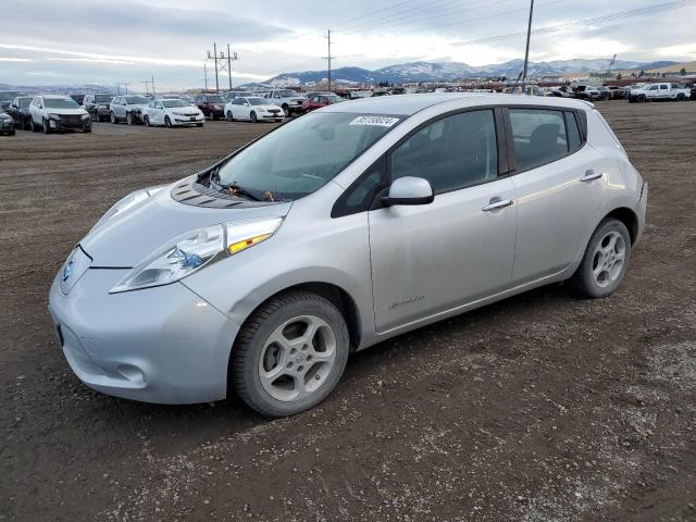  NISSAN LEAF 2013 Srebrny