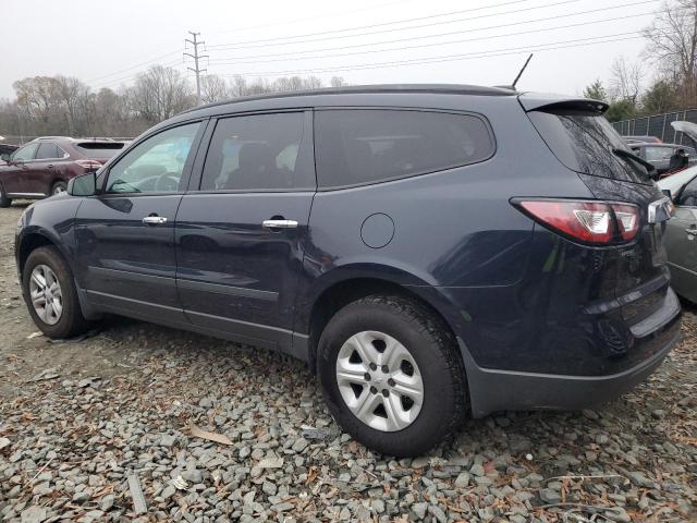  CHEVROLET TRAVERSE 2016 Blue