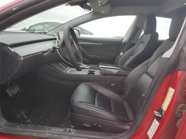  TESLA MODEL 3 2021 Красный