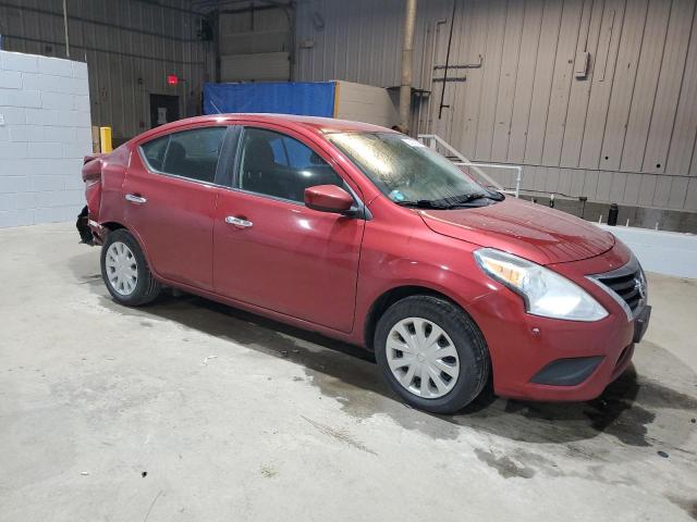  NISSAN VERSA 2016 Бордовий