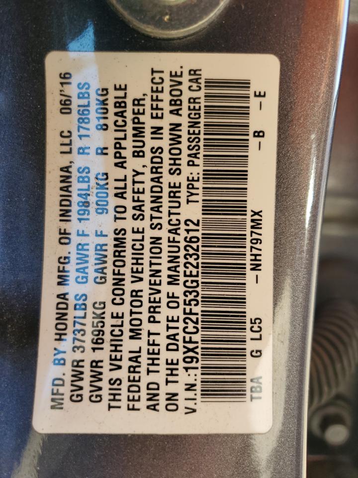 2016 Honda Civic - Image 14