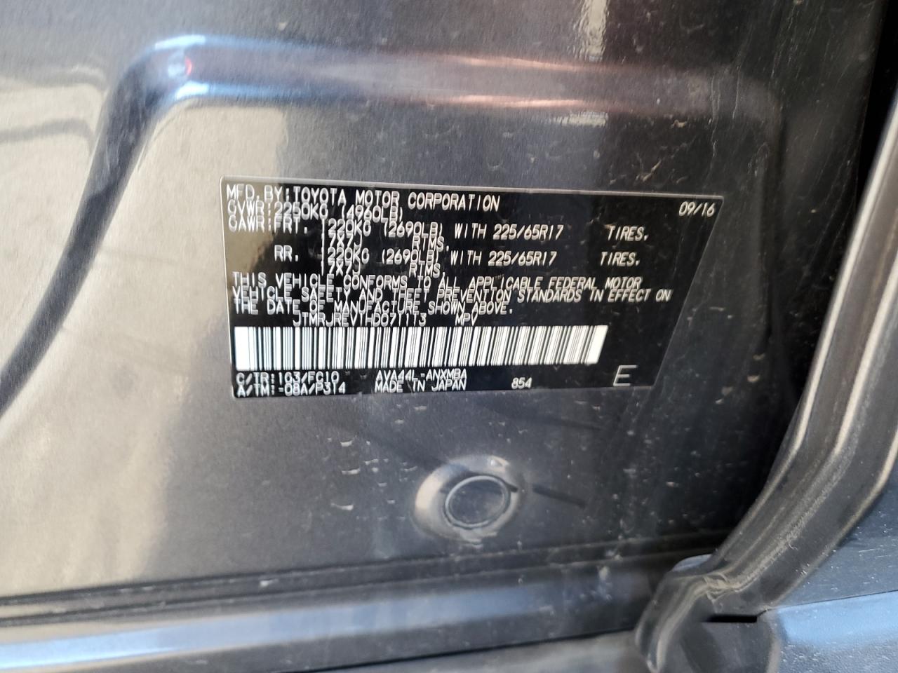 2017 Toyota RAV 4 - Image 14