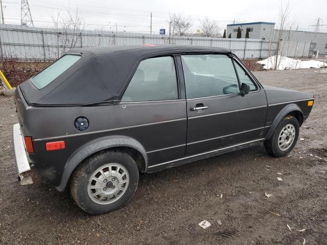 1987 VOLKSWAGEN CABRIOLET 