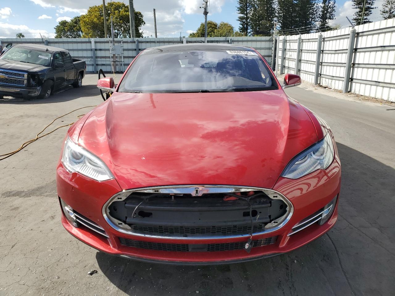 VIN 5YJSA1H28FFP70863 2015 TESLA MODEL S no.5