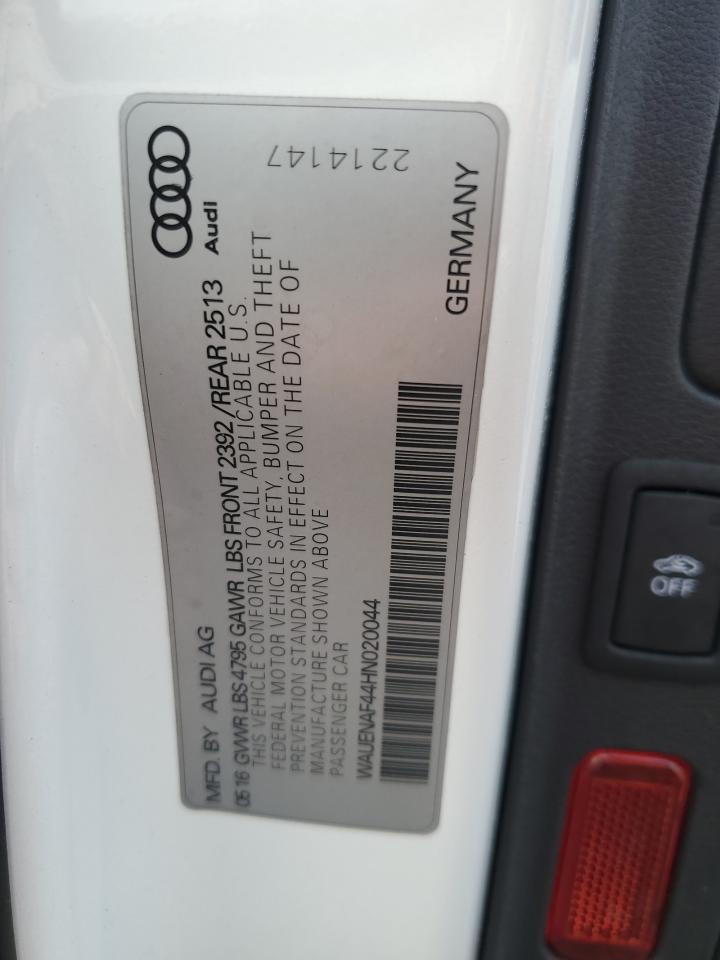WAUENAF44HN020044 2017 AUDI A4 - Image 14