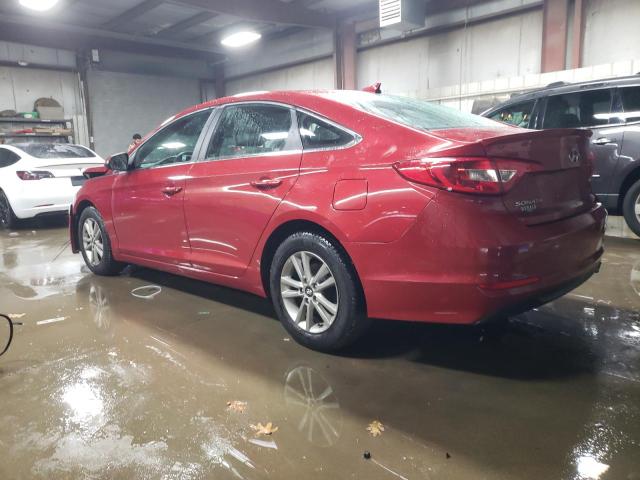  HYUNDAI SONATA 2017 Red