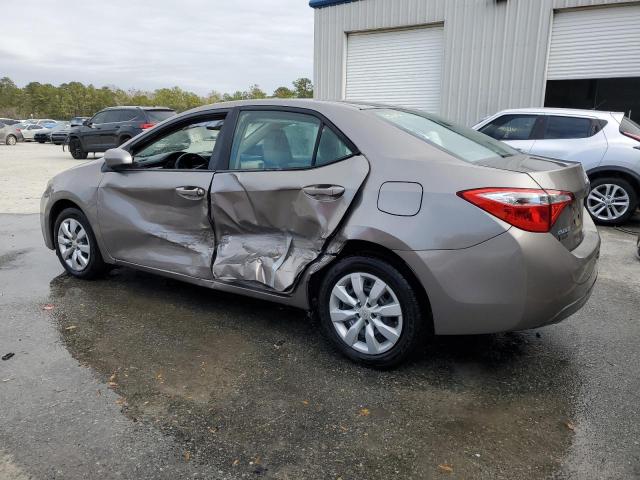  TOYOTA COROLLA 2016 tan