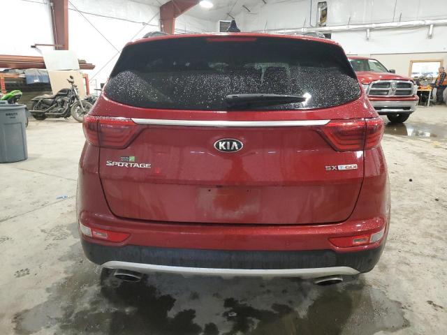  KIA SPORTAGE 2018 Red