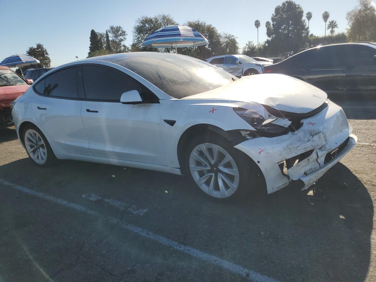 VIN 5YJ3E1EB8MF924319 2021 TESLA MODEL 3 no.4