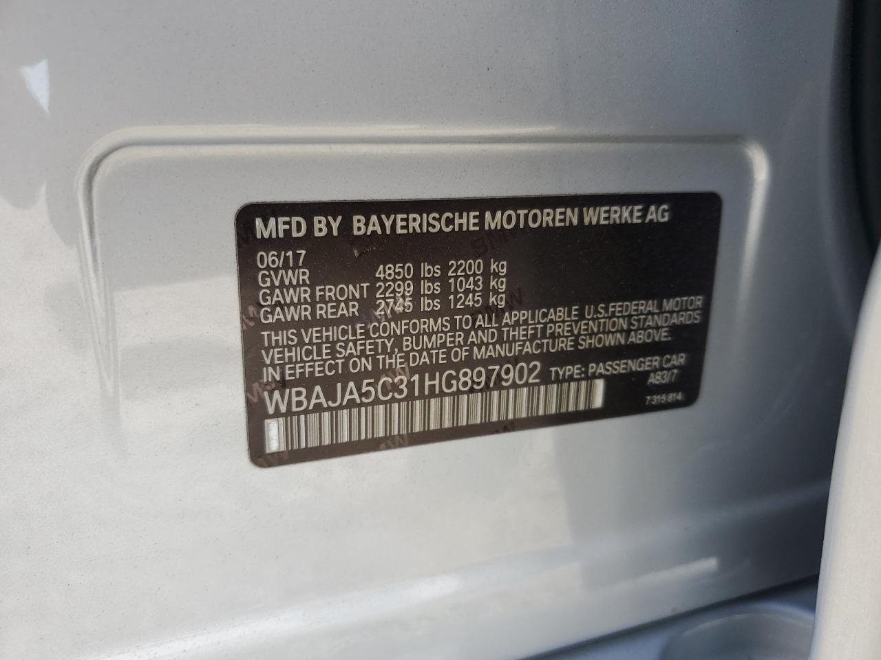 2017 BMW 5er - Image 12