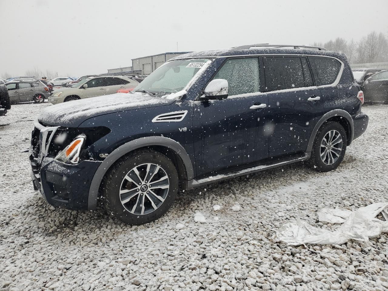 2020 Nissan Armada Sv VIN: JN8AY2NC6L9616298 Lot: 85132294