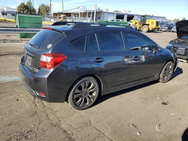 Кросовери SUBARU IMPREZA 2015 Сірий