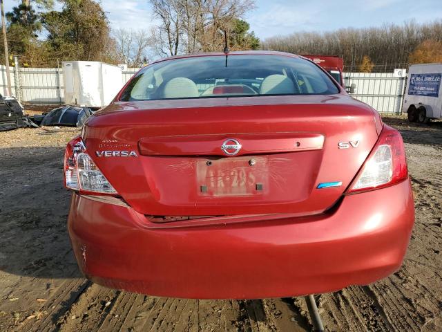  NISSAN VERSA 2012 Червоний