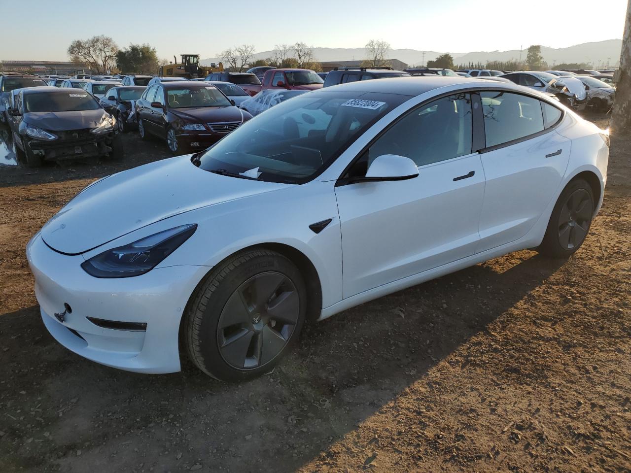 2021 Tesla Model 3 VIN: 5YJ3E1EBXMF010041 Lot: 85822004