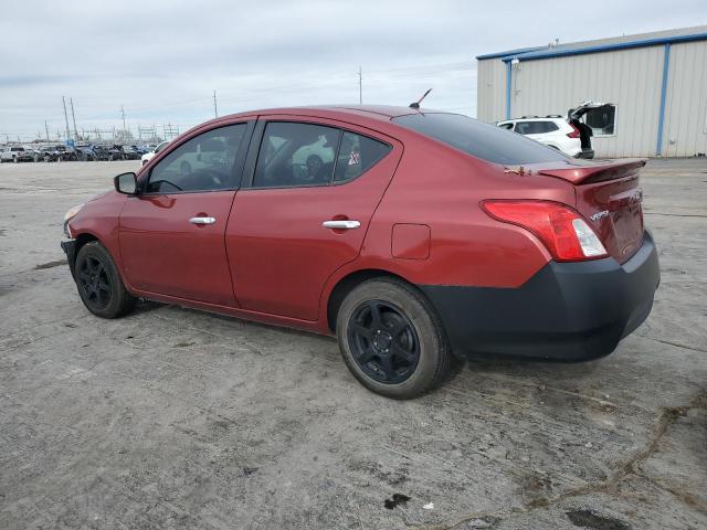  NISSAN VERSA 2018 Red