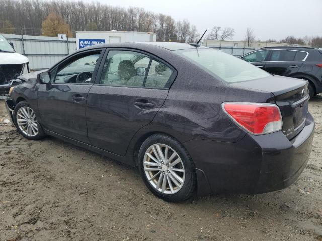  SUBARU IMPREZA 2012 Maroon