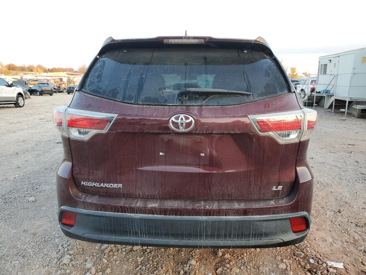 VIN 5TDZKRFHXES032915 2014 TOYOTA HIGHLANDER no.6