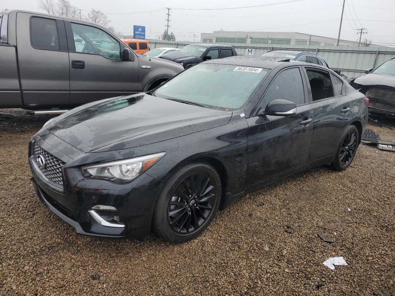 2024 Infiniti Q50 Luxe zu verkaufen in Chicago Heights, IL - Vandalism