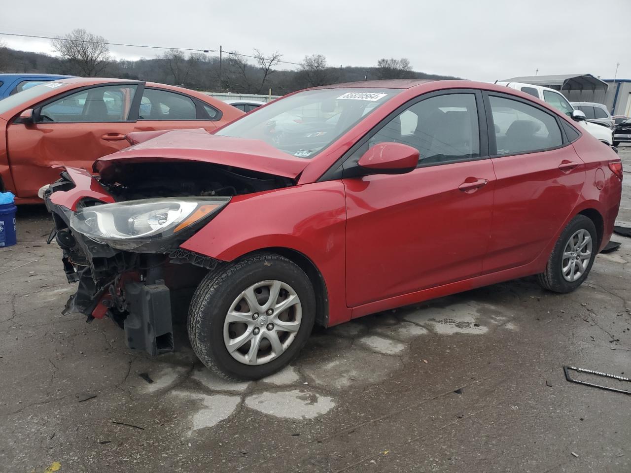 VIN KMHCT4AE7DU576636 2013 HYUNDAI ACCENT no.1