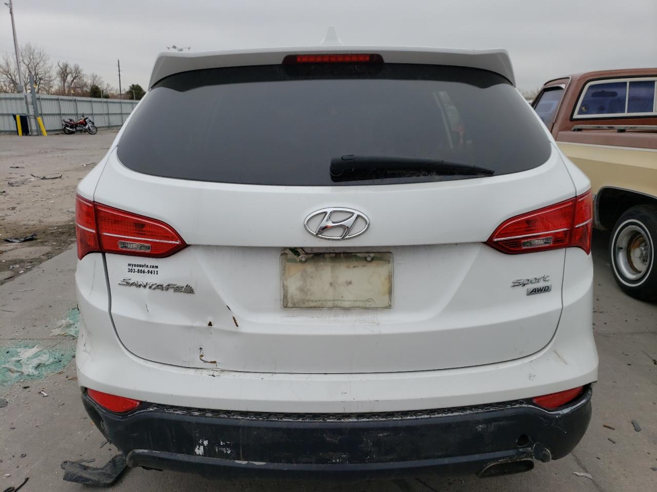 VIN 5XYZTDLB8GG374542 2016 HYUNDAI SANTA FE no.6