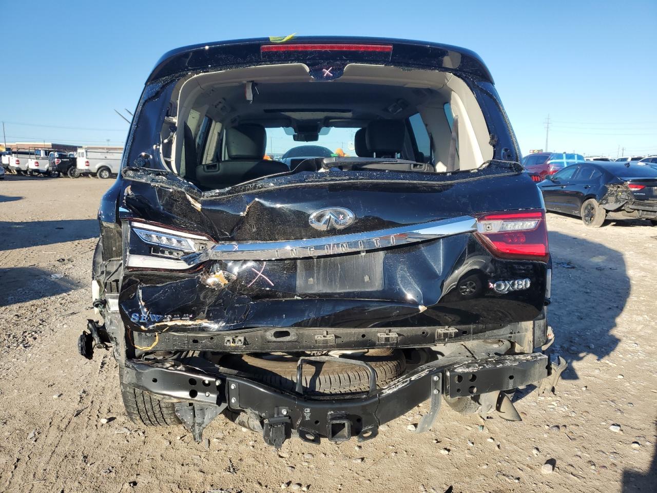 2022 Infiniti Qx80 Luxe VIN: JN8AZ2AF5N9742877 Lot: 86051014