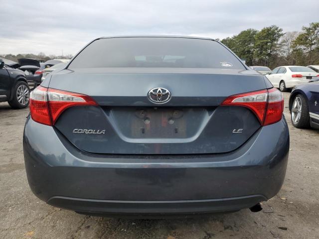  TOYOTA COROLLA 2015 Blue