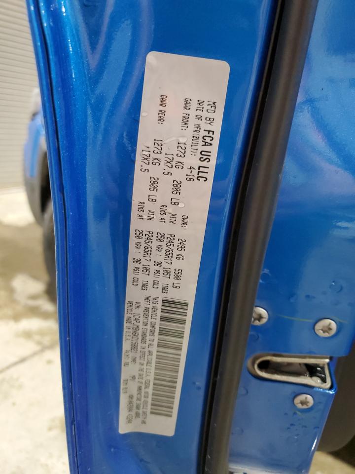 2019 Jeep Cherokee Trailhawk VIN: 1C4PJMBN6KD158821 Lot: 86757774