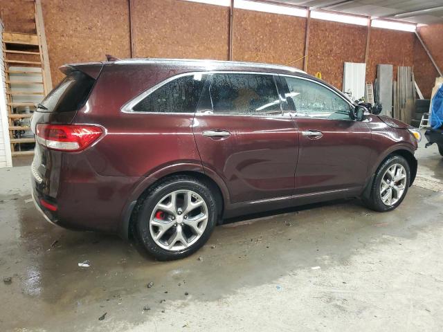  KIA SORENTO 2016 Бургунді