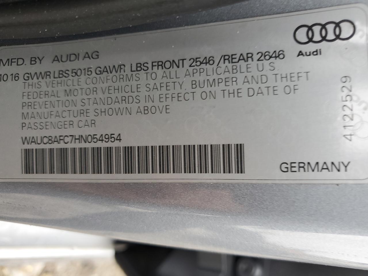 2017 Audi A6 - Image 12