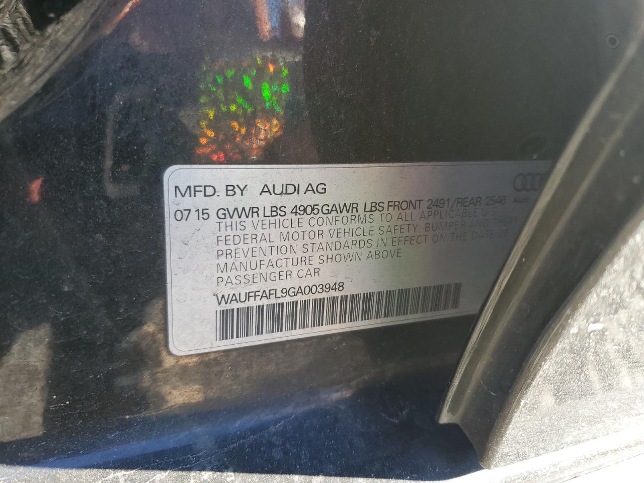 2016 Audi A4 - Image 13